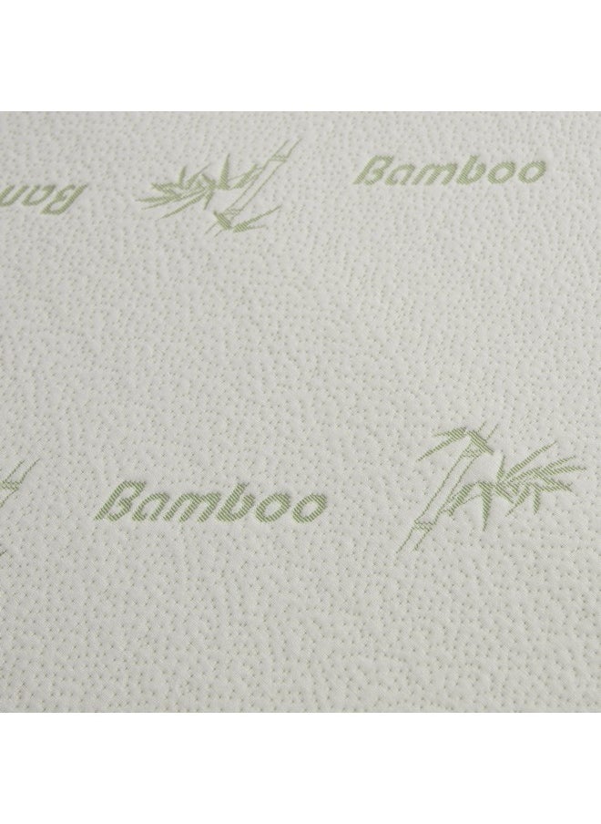 Relax Bamboo Memory Foam Single Mattress Topper 90 x 200 x 4 cm