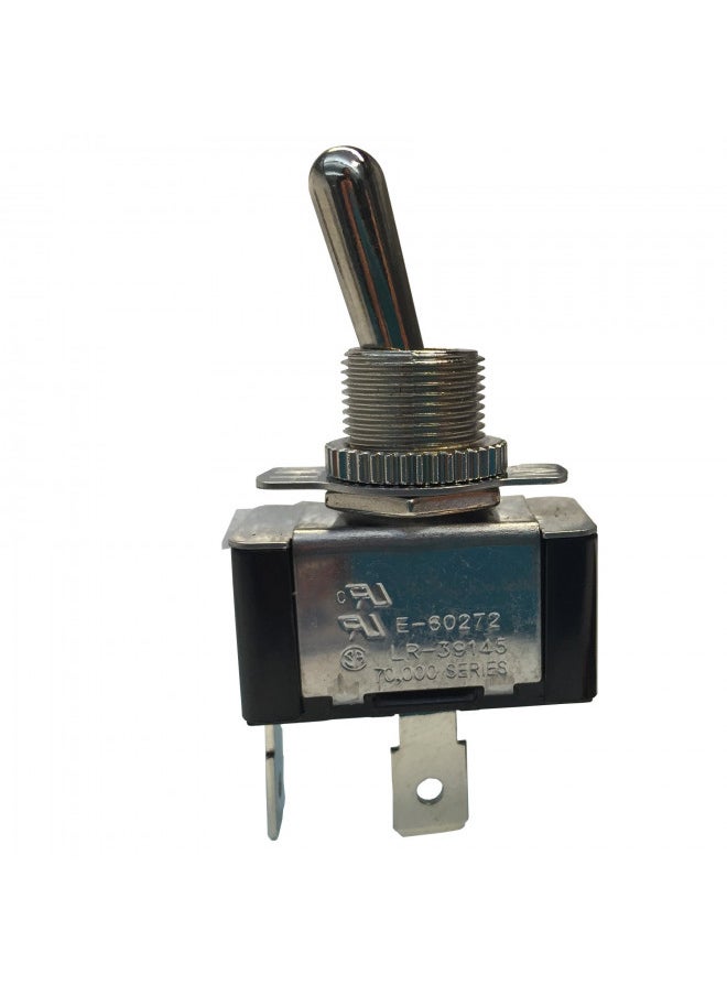 Gardner Bender GSW-121 Heavy-Duty Electrical Toggle Switch, SPST, ON-OFF, 20 A/125V AC, Spade Terminal