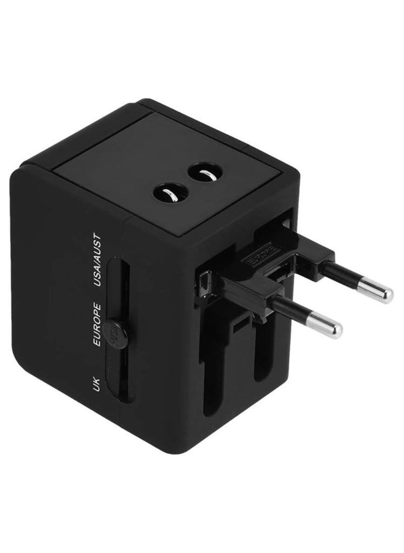 Earldom AC Adapter Charger Dual USB European Plug Universal Socket