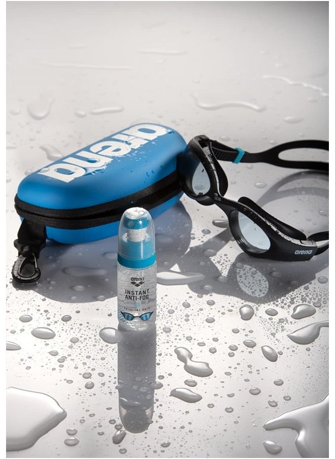 Arena Instant Anti-Fog Spray Swim Goggles Treatment Prevents Fogging Swim Practice Essential Defogger Solution, 35ml Up to 150 Applications, Clear