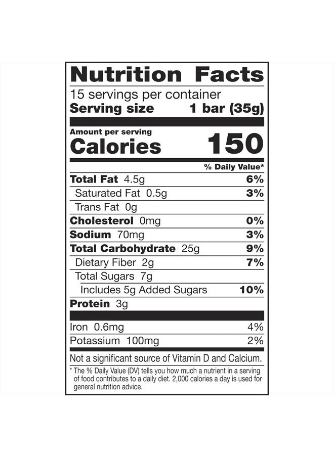 Chewy Fruit and Nut Granola Bars, Trail Mix, 1.2 oz, 15 ct