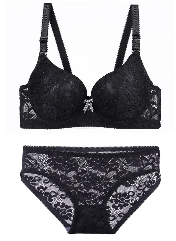 Lace Thin Women's Bra and Panties 6-piece Set