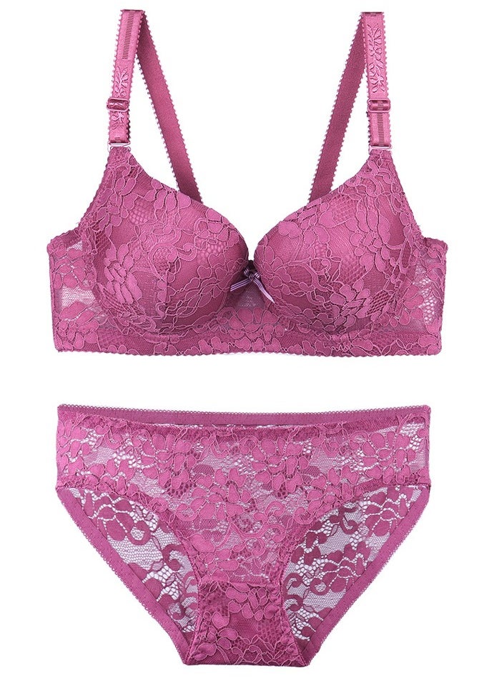 Lace Thin Women's Bra and Panties 6-piece Set