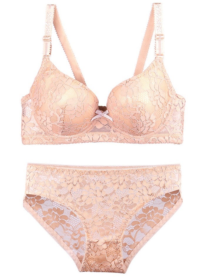 Lace Thin Women's Bra and Panties 6-piece Set