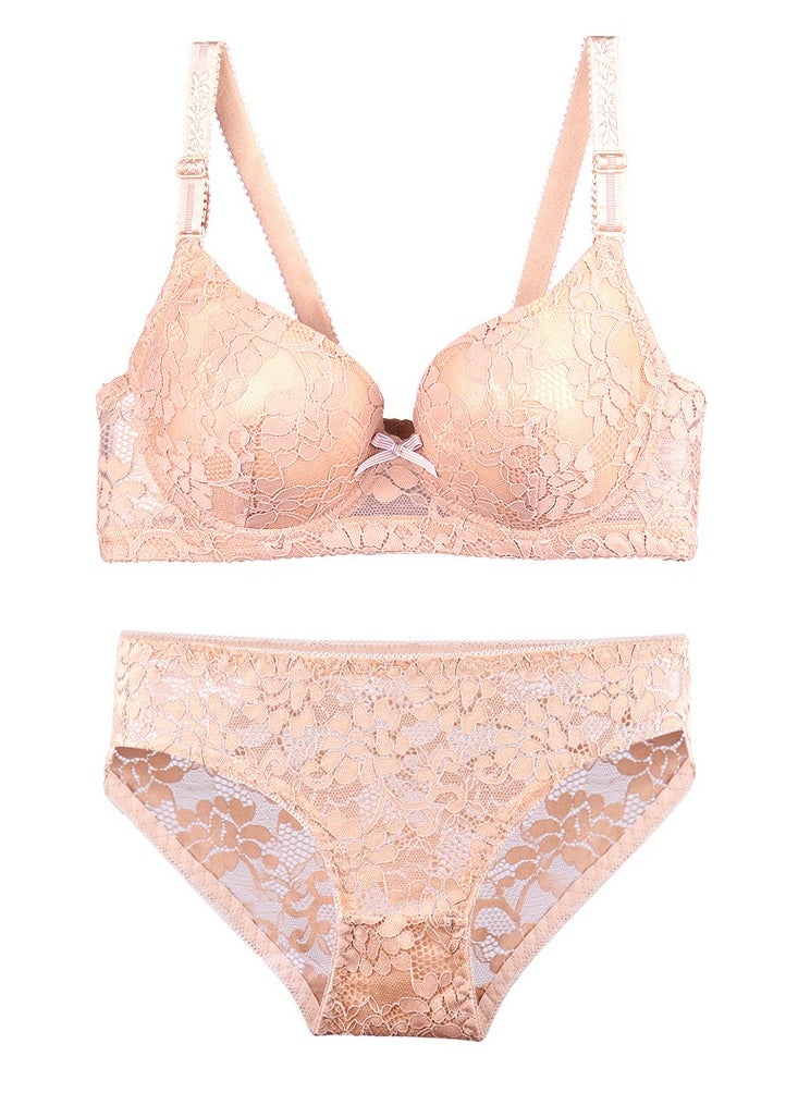 Lace Thin Women's Bra and Panties 6-piece Set
