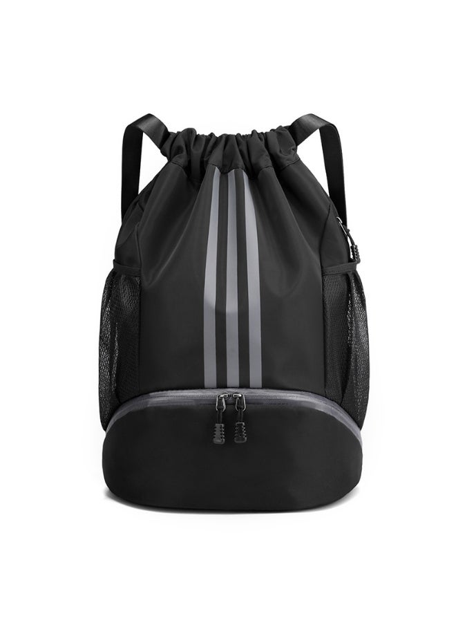 Professional Sports Bag with Drawstring Closure for Wet and Dry Separation for Swimming