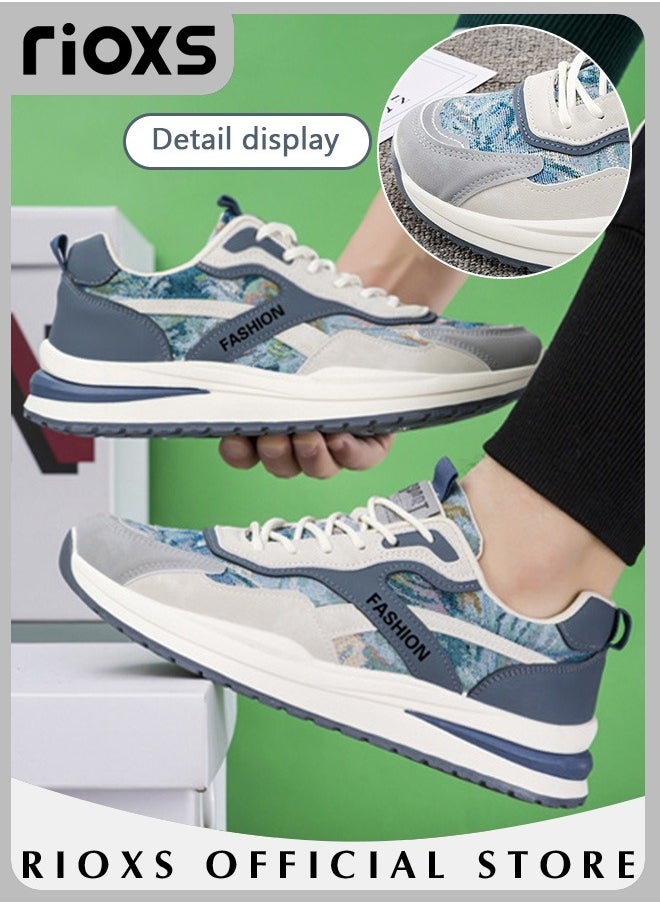 Men's Trainers Shoes Athletic Shoes Fashion Sports Shoes Breathable Sneakers Comfort Fitness Shoes For Running Jogging Walking Daily Wear