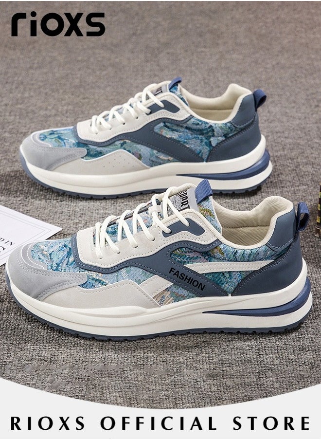 Men's Trainers Shoes Athletic Shoes Fashion Sports Shoes Breathable Sneakers Comfort Fitness Shoes For Running Jogging Walking Daily Wear