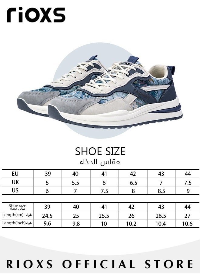 Men's Trainers Shoes Athletic Shoes Fashion Sports Shoes Breathable Sneakers Comfort Fitness Shoes For Running Jogging Walking Daily Wear