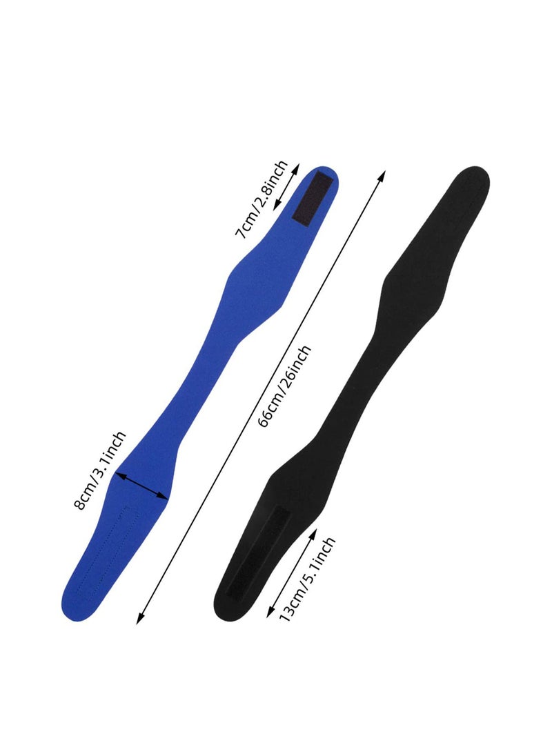Swimming Headband Best Design Ear Band to Protect Swimmer Ears, Doctor Recommended to Keep Water Out and Earplugs in, Neoprene Adjustable