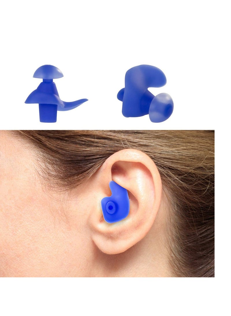 Swimming Headband Best Design Ear Band to Protect Swimmer Ears, Doctor Recommended to Keep Water Out and Earplugs in, Neoprene Adjustable