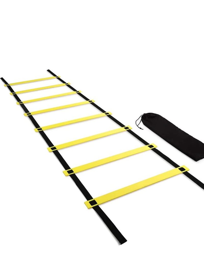 8M Speed Ladder Training Ladder, Agility Ladder Speed Training Equipment with Carrying Bag for Sports Soccer, Speed, Football, Exercise Fitness