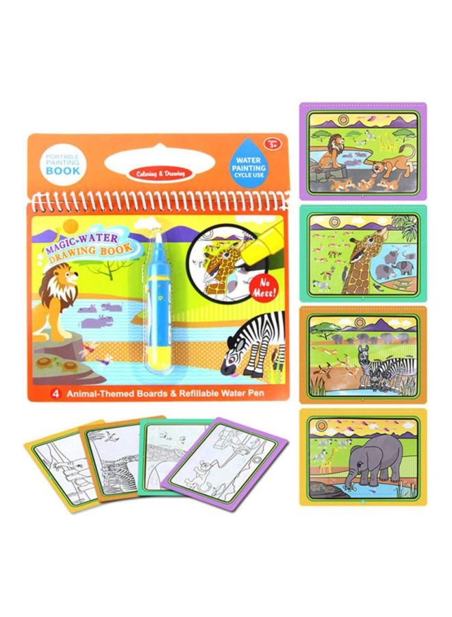 Magic Water Drawing Book With Magic Pen