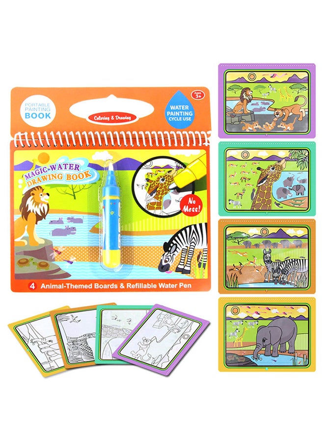 Magic Water Drawing Book With Magic Pen