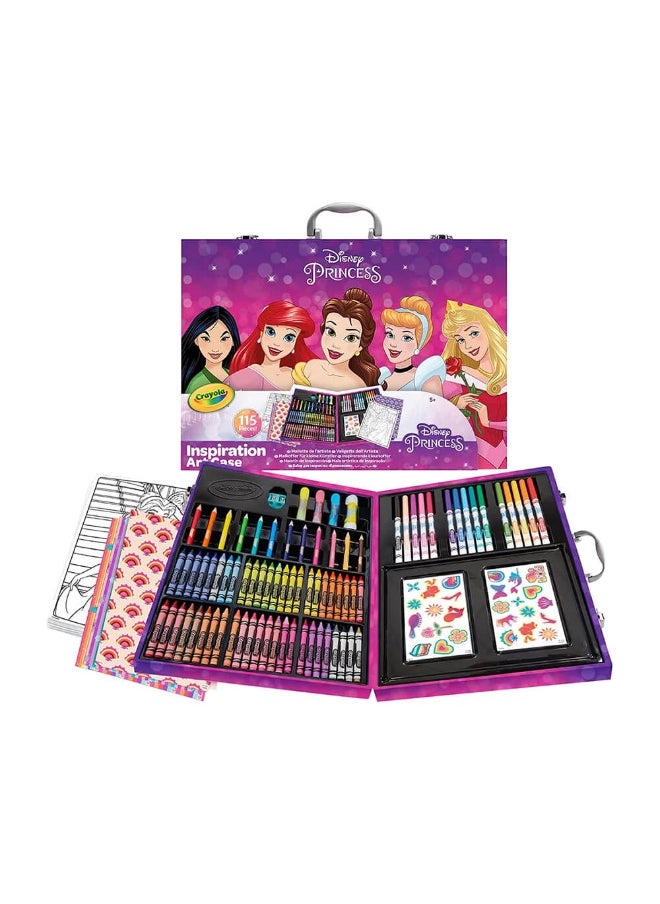 Crayola Disney Princess Inspiration Art Case (115 Pieces)