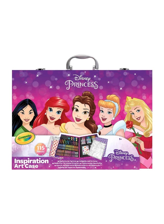 Crayola Disney Princess Inspiration Art Case (115 Pieces)