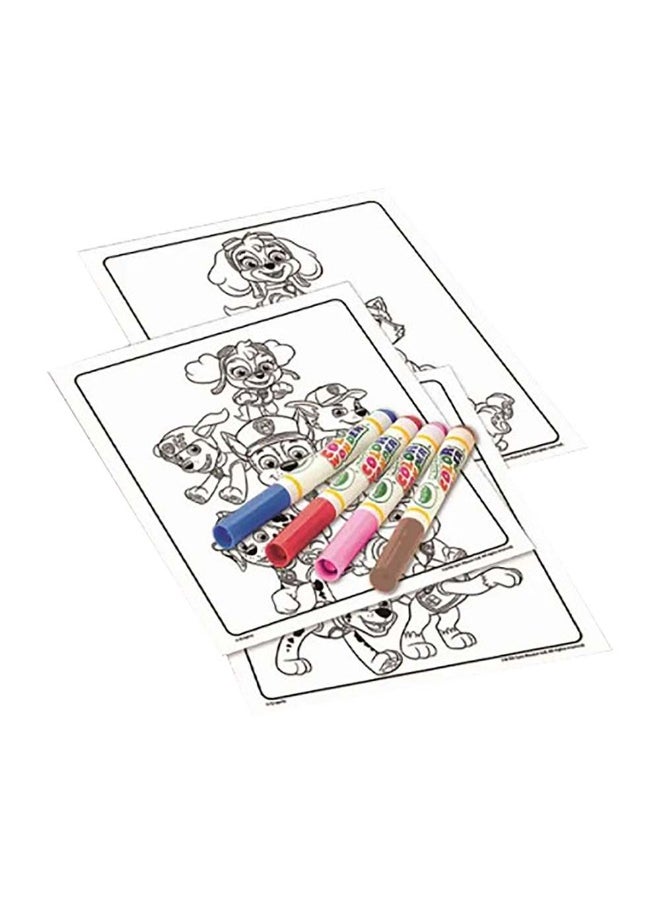 Crayola PAW Patrol Color Wonder Mess Free Metallic Coloring Pages & Markers