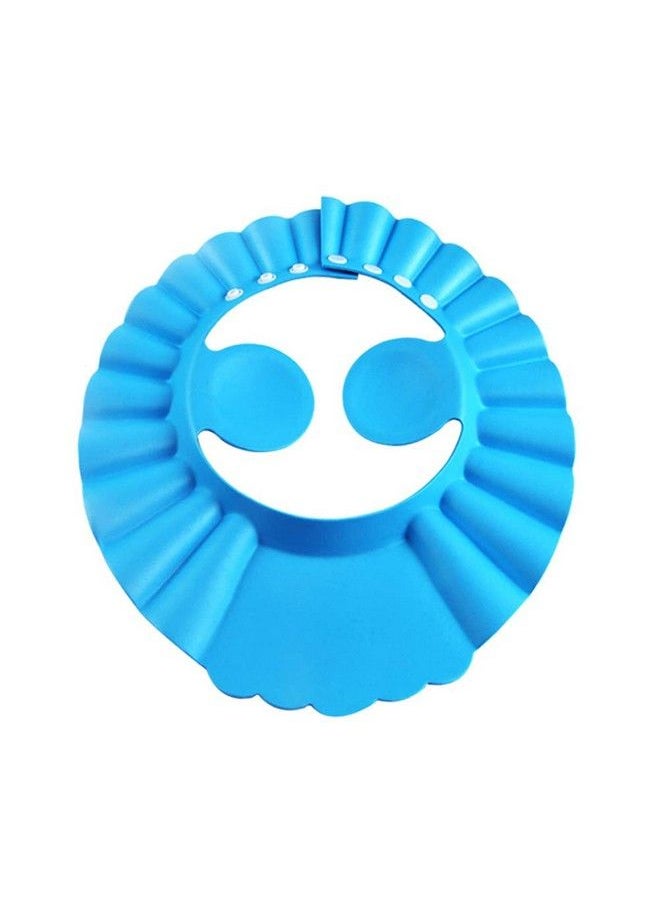 Soft Eva Foam Adjustable Baby Shower Bathing Protection Cap (Blue)Hs_38_Kubmart21342 Standard