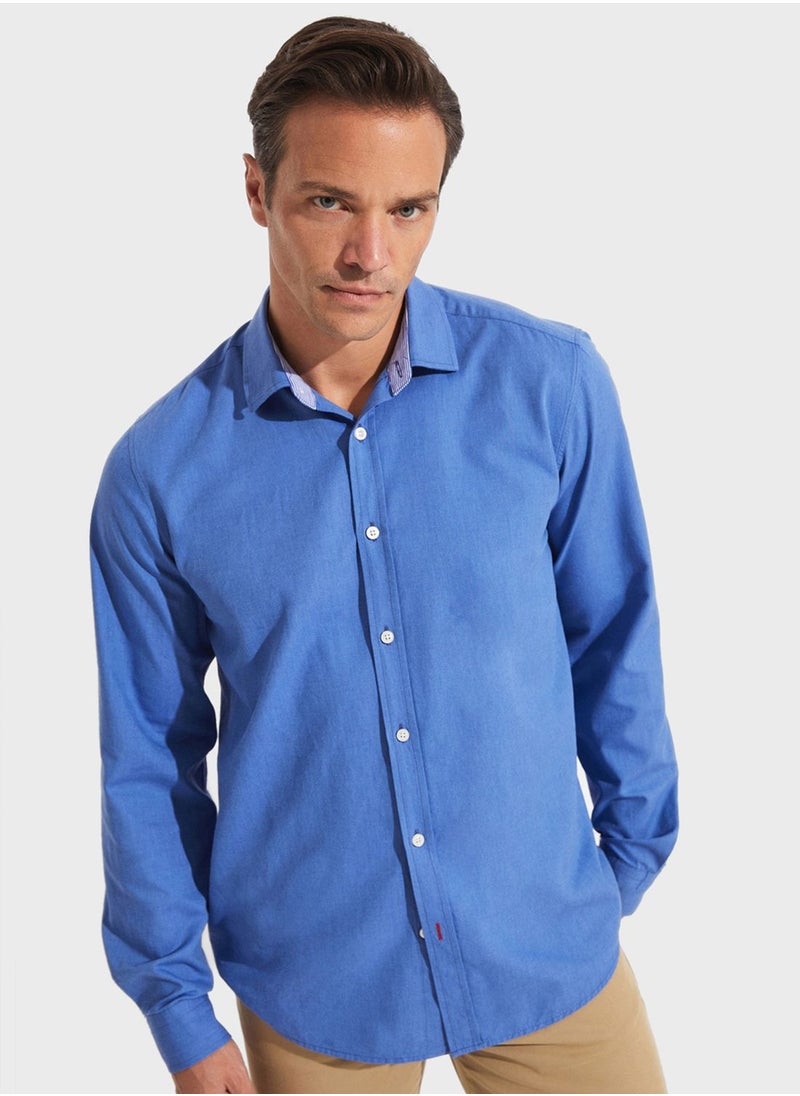 Essential Oxfort Regular Fit Shirt