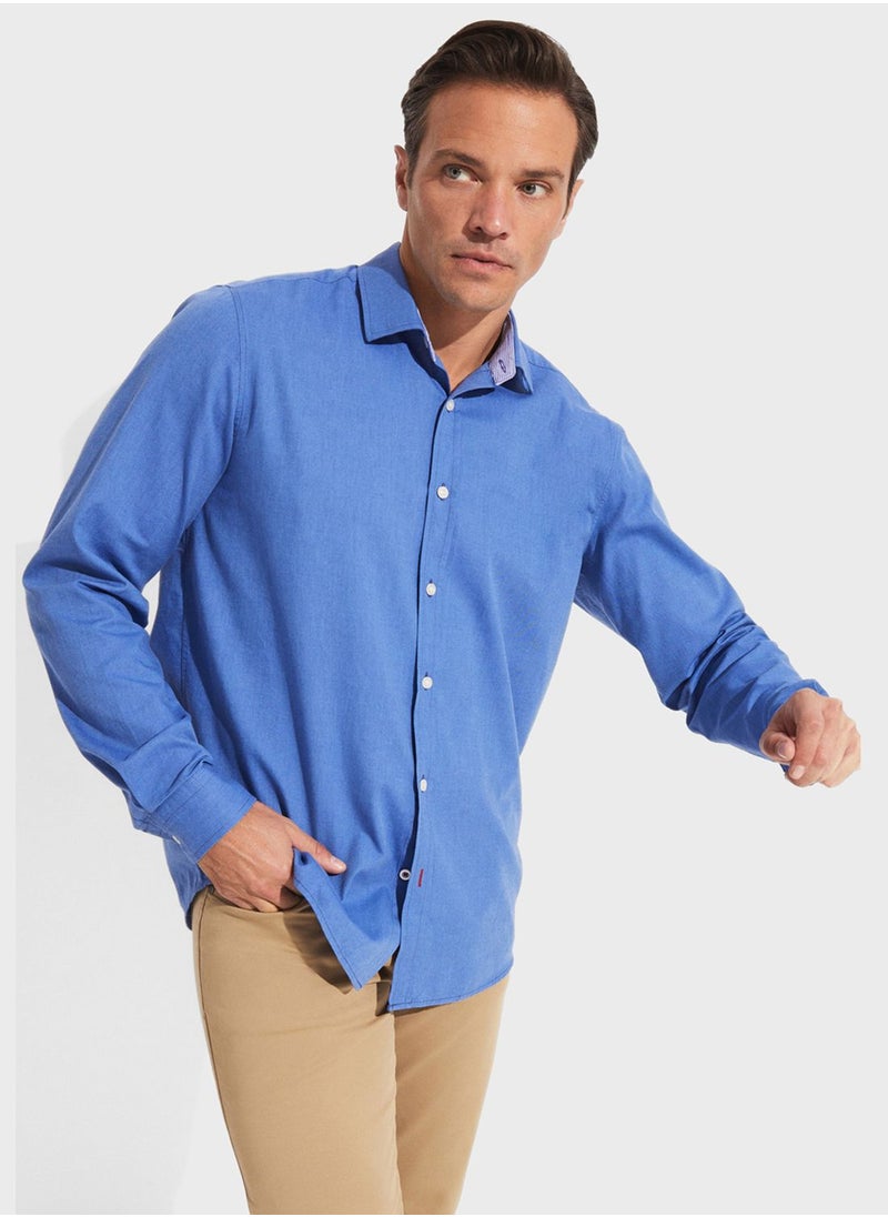Essential Oxfort Regular Fit Shirt