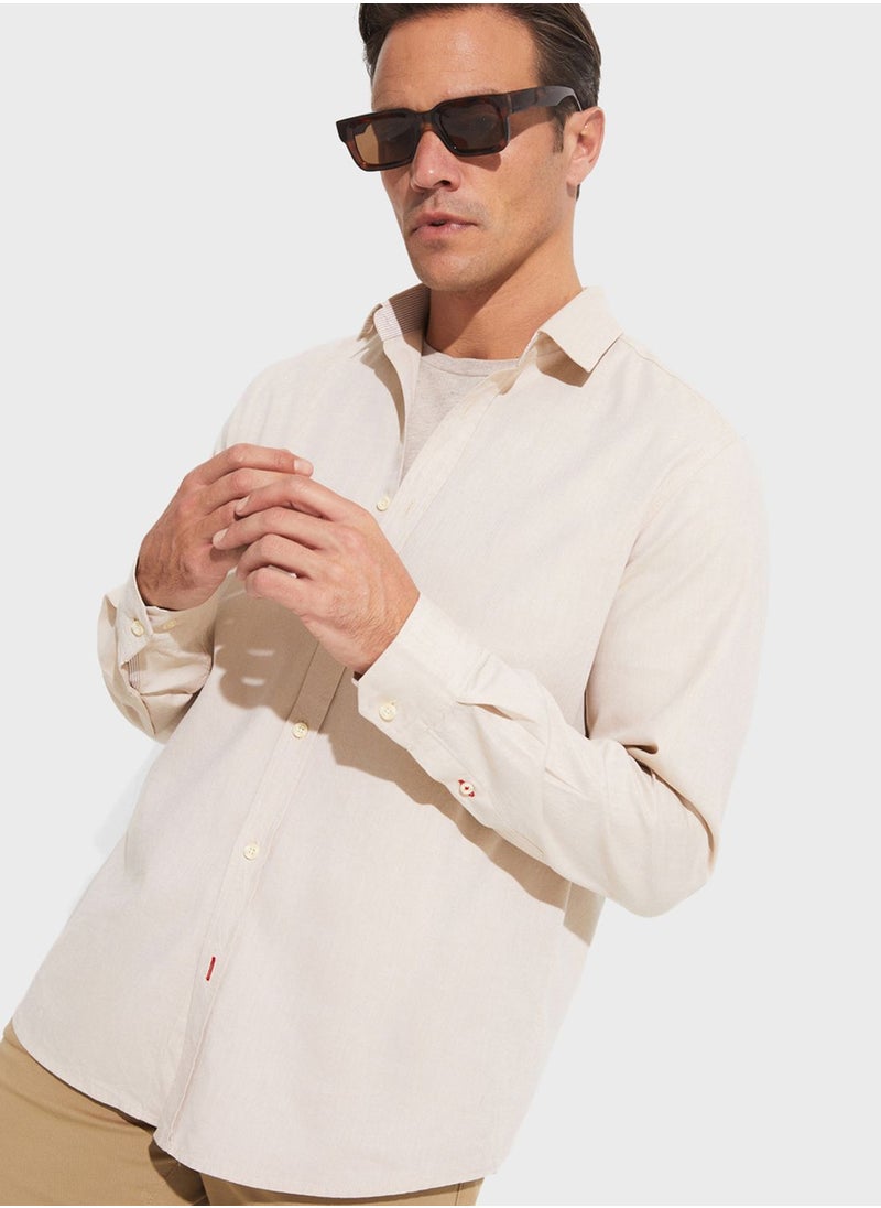 Essential Oxfort Regular Fit Shirt