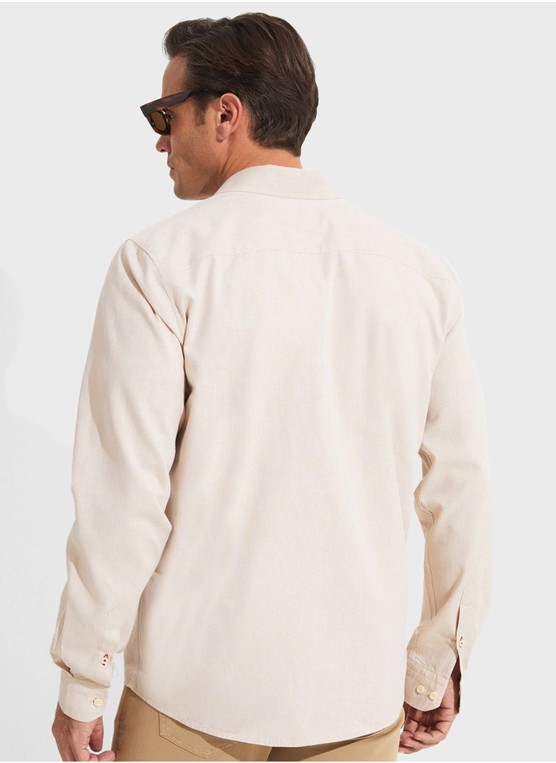 Essential Oxfort Regular Fit Shirt