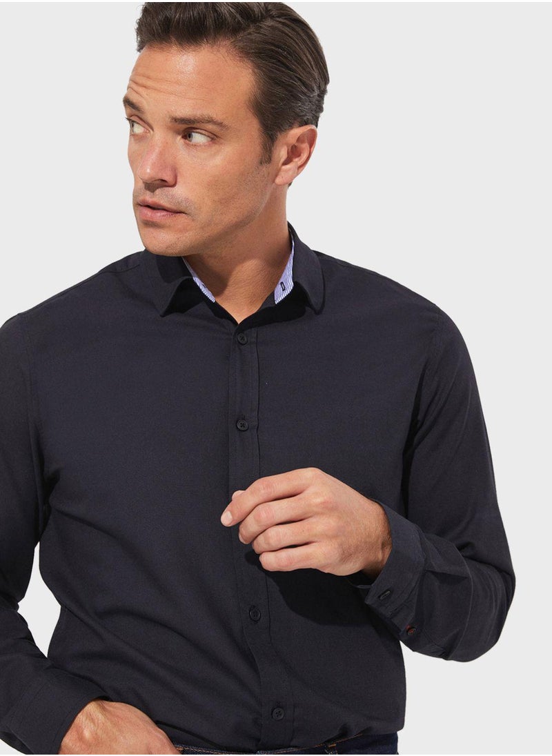 Essential Oxfort Regular Fit Shirt