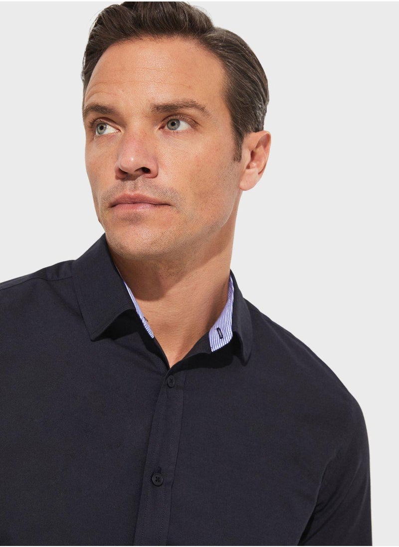 Essential Oxfort Regular Fit Shirt