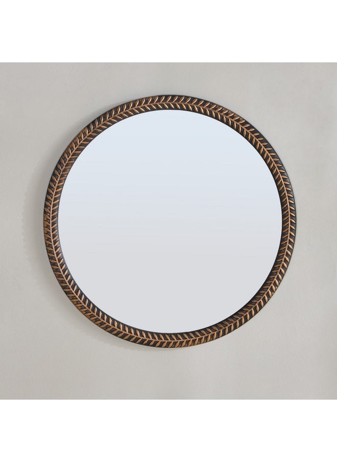 Brecklyn Wall Round Mirror 60 x 60 x 2 cm