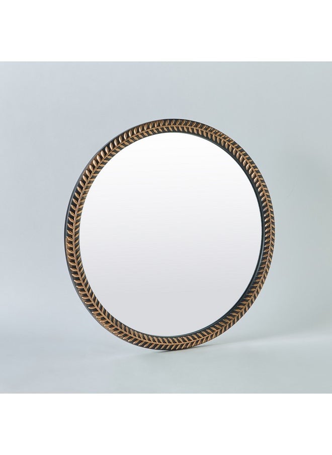 Brecklyn Wall Round Mirror 60 x 60 x 2 cm