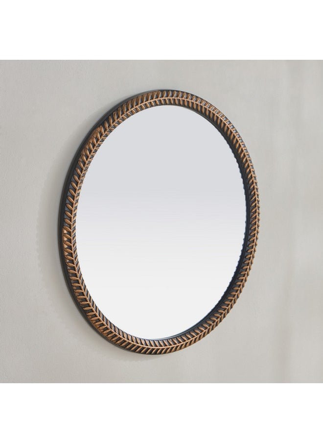 Brecklyn Wall Round Mirror 60 x 60 x 2 cm