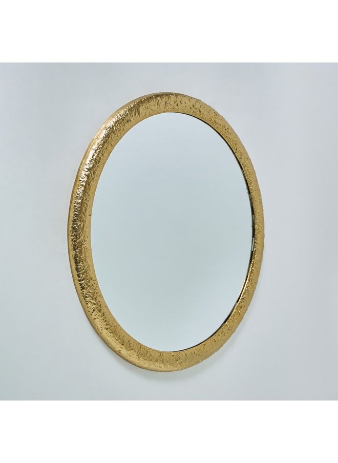 Rayon Aluminium Premium Round Mirror 61.5 x 61.5 x 2.5 cm