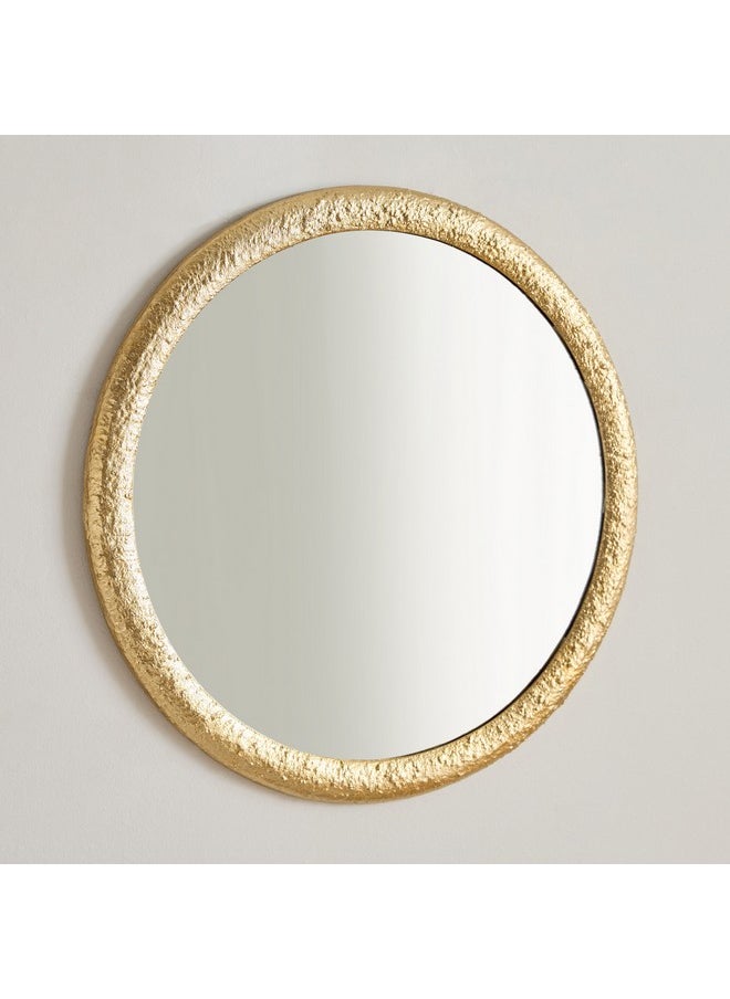 Rayon Aluminium Premium Round Mirror 61.5 x 61.5 x 2.5 cm