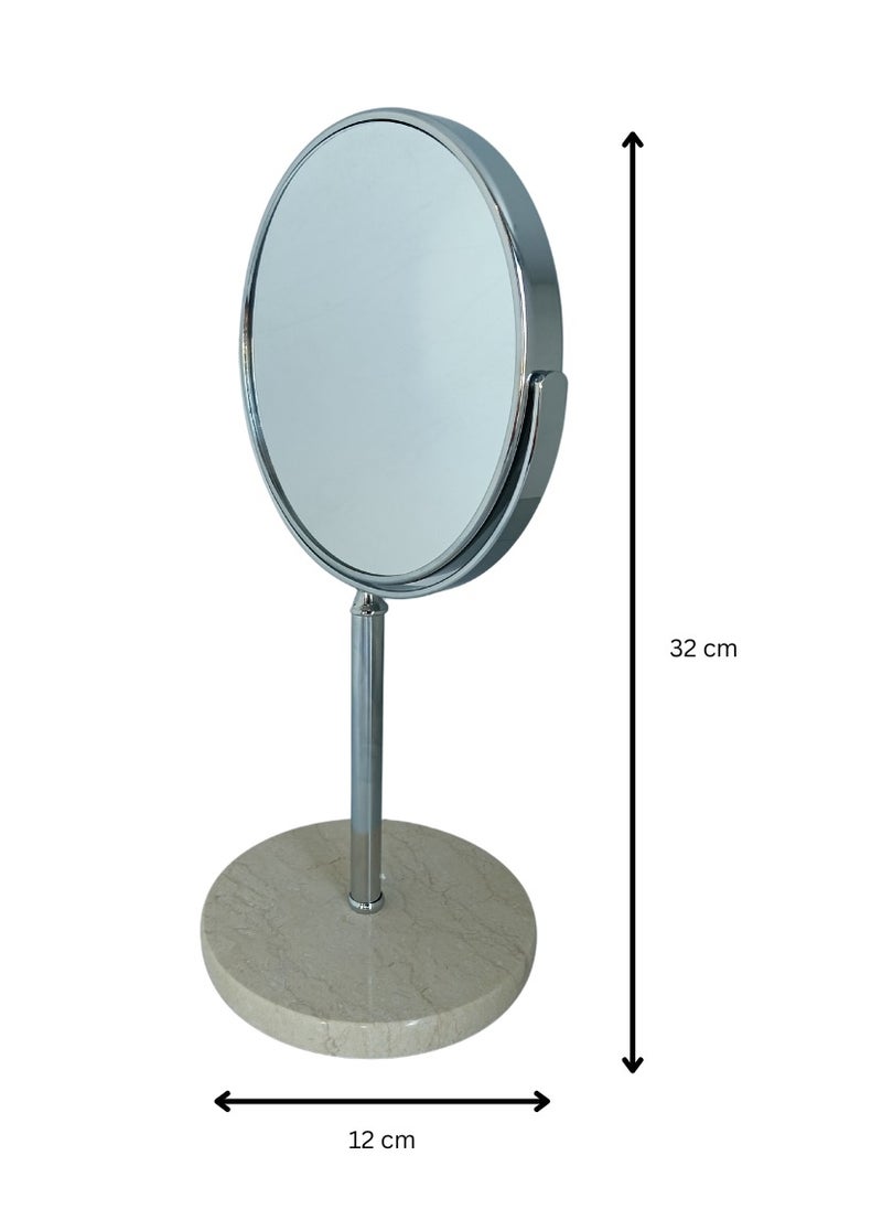 Pearl Coast PerfectView 360° Rotating Mirror: Dual-Sided 1X And 3X Magnification for Flawless Detail