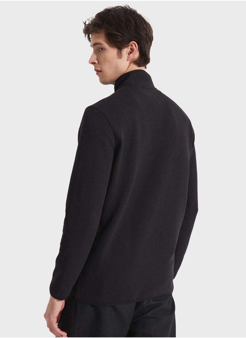 Essentail Full Zipper Sweatshirt