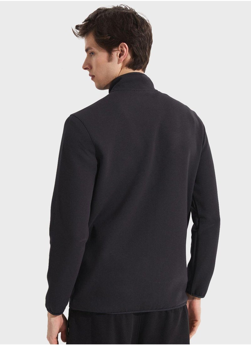 Essentail Full Zipper Sweatshirt