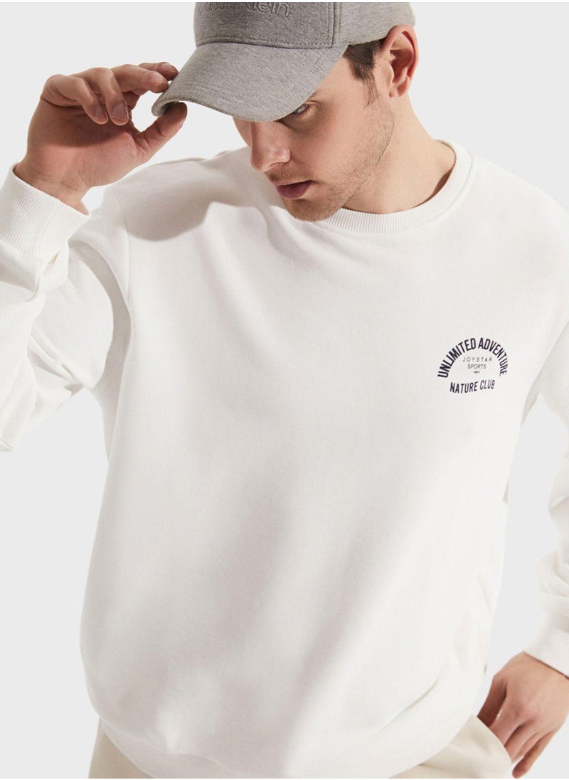 Essentail Crew Neck Sweatshirt