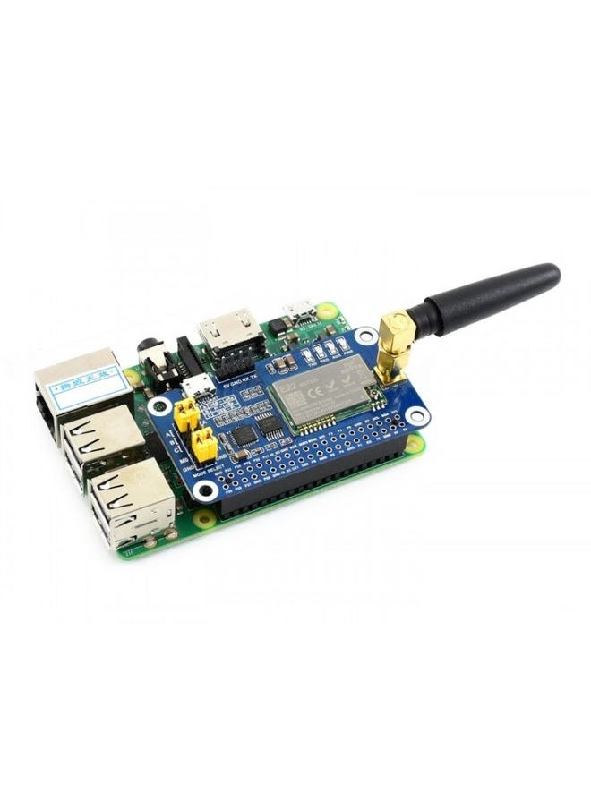 Waveshare LoRa HAT 433MHz Frequency Band for Raspberry Pi, Applicable for Europe / Asia / Africa