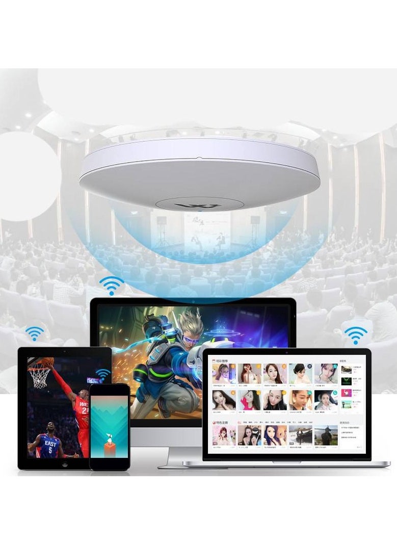 Comfast CF E350N 300M Wireless Ceiling AP Hotel WiFi Coverage Advertising Certification Router