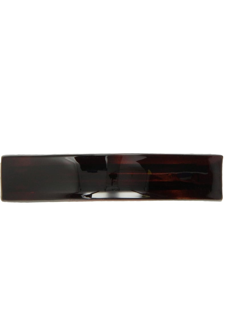 CaravanCanal Tubular Barrette For Thick Hair Tortoise Shell