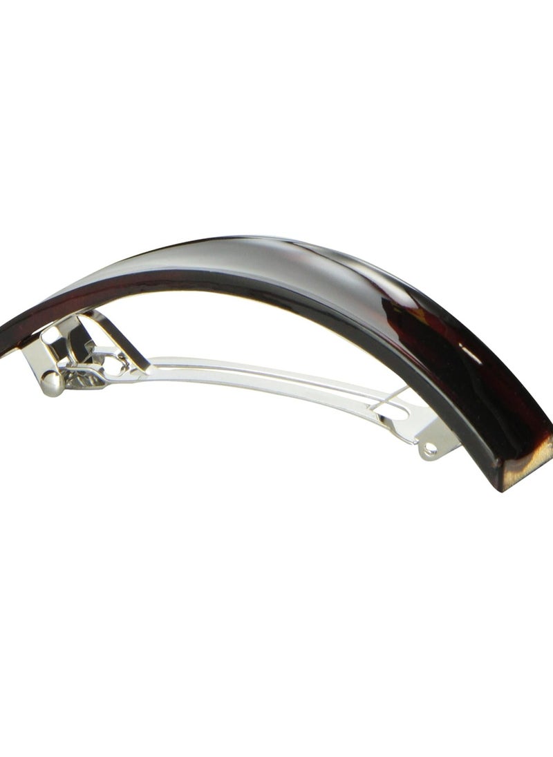 CaravanCanal Tubular Barrette For Thick Hair Tortoise Shell