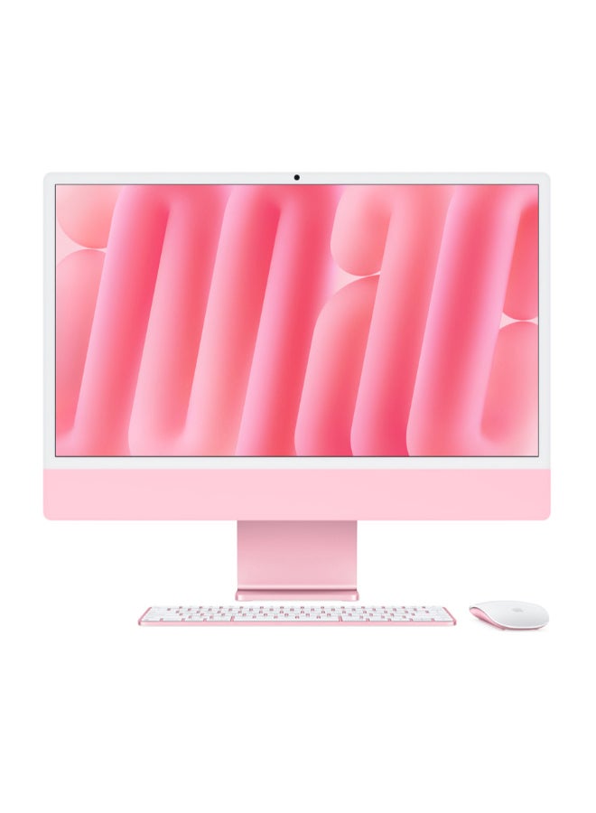 24-inch iMac with Retina 4.5K Display, M4 Chip 10-Core CPU 10-Core GPU Processor/16GB RAM/256GB SSD/macOS English Pink