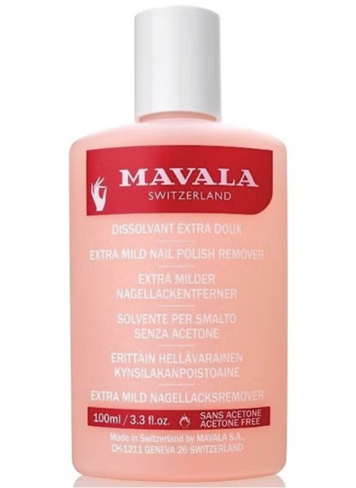 Mavala Extra Mild Nail Polish Remover 100ml