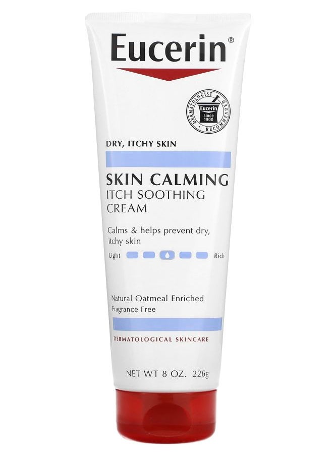 Skin Calming Itch Soothing Cream Dry Itchy Skin Fragrance Free 8 oz (226 g)