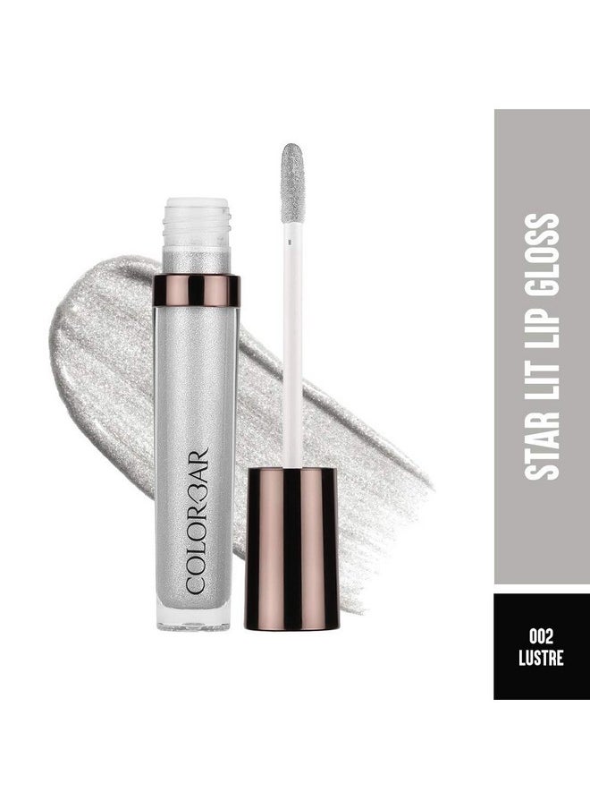 Starlit Lip Gloss-Lustre, Glossy Finish - Silver, 6 Ml