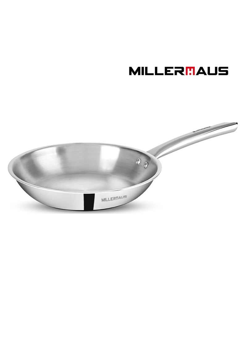 Millerhaus Tri-Ply Frypan 28cm Stainless Steel