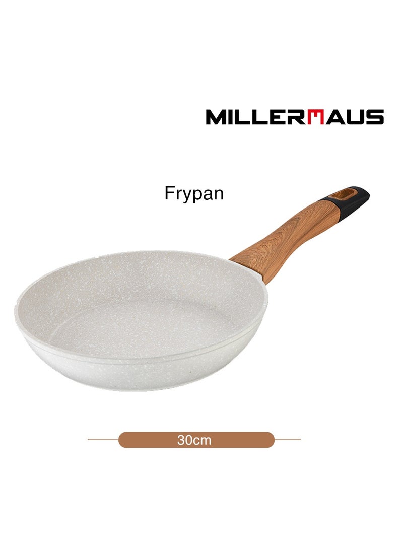 Millerhaus Natural Frypan 30cm Forged Aluminium