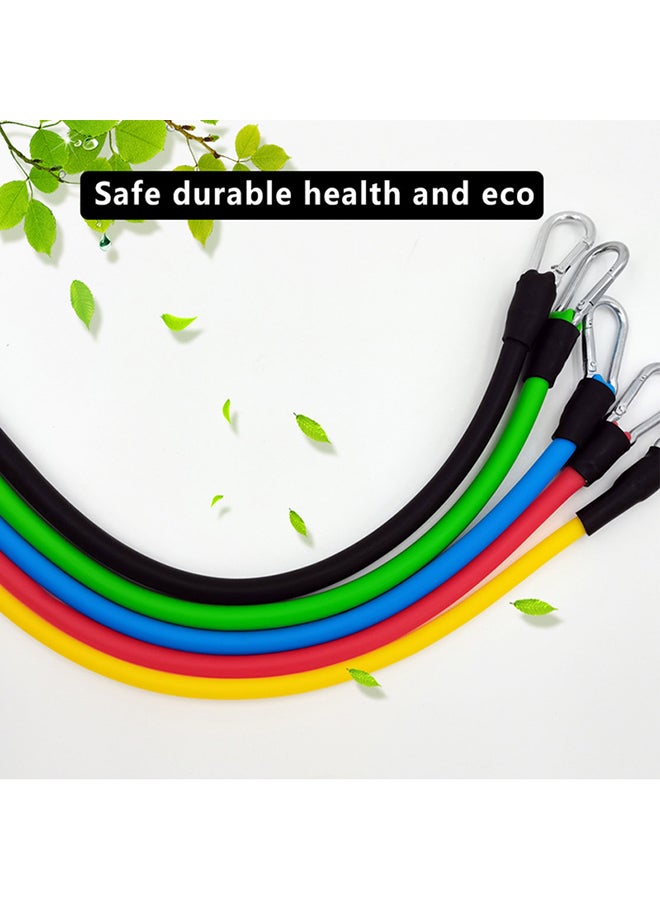 11-Piece Resistance Band Set 22.3 x 20.1 x 10.9cm