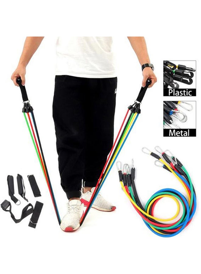 11-Piece Resistance Band Set 22.3 x 20.1 x 10.9cm