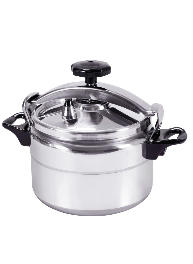 Pressure Cooker, 9 Liter Aluminum Alloy Pressure Cooker Pressure Cooker for Gas Stove Cooker, Quick Cooking of Meat, Soup, Rice, Beans